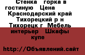 Стенка - горка в гостиную › Цена ­ 9 000 - Краснодарский край, Тихорецкий р-н, Тихорецк г. Мебель, интерьер » Шкафы, купе   